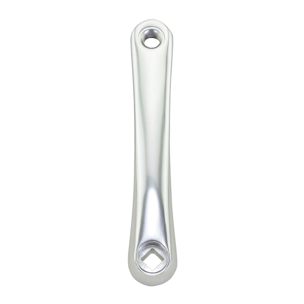 Alloy Left Crank Arm 165mm Square JIS (Diamond) Design Chrome.